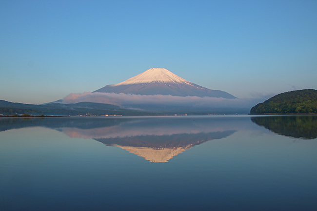 絶景富士山を望められ「感激・癒やし」