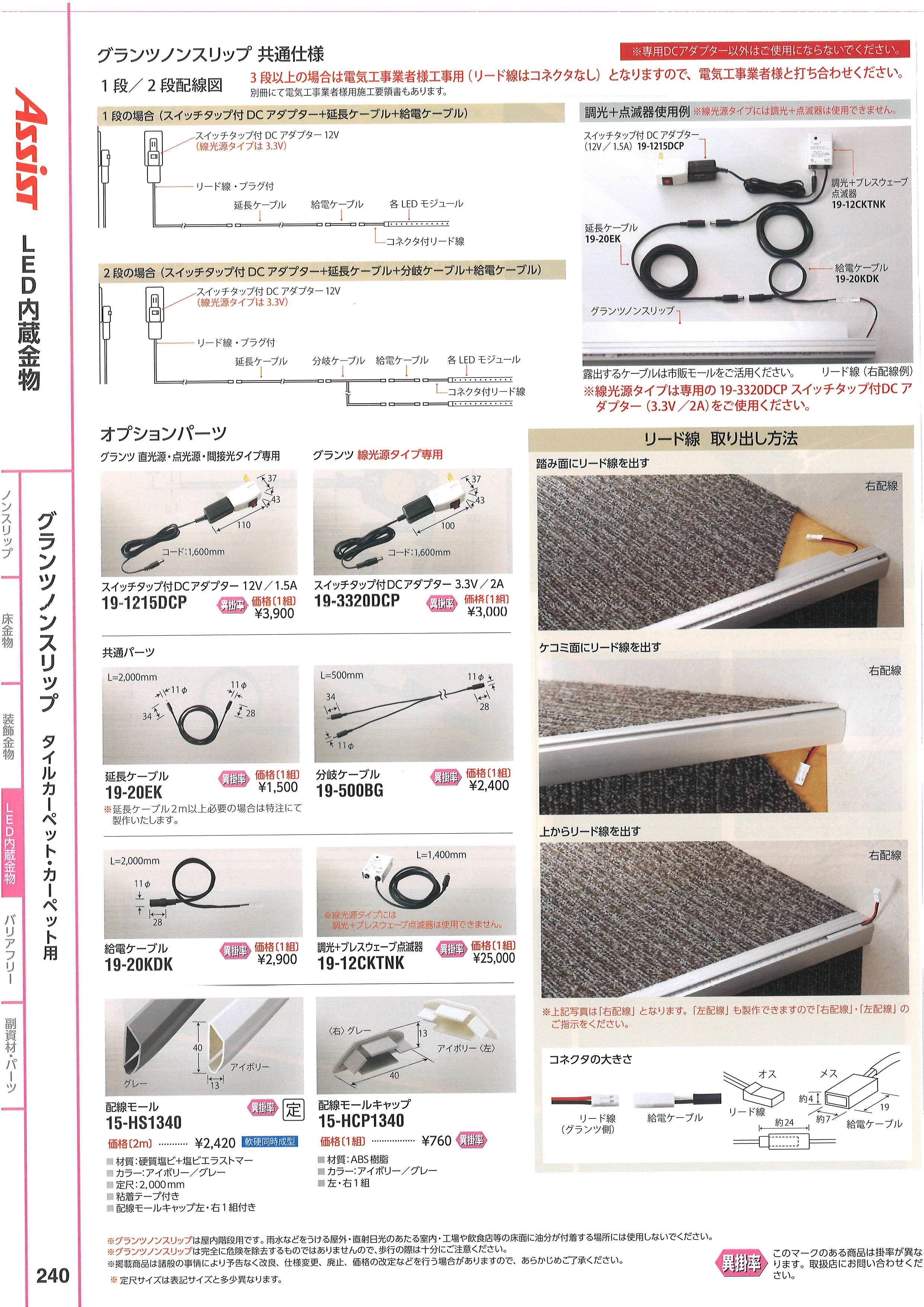 アシスト Ledグランツシリーズ 床ライン 三井金物店 山梨県富士吉田市の建築金物などの販売店