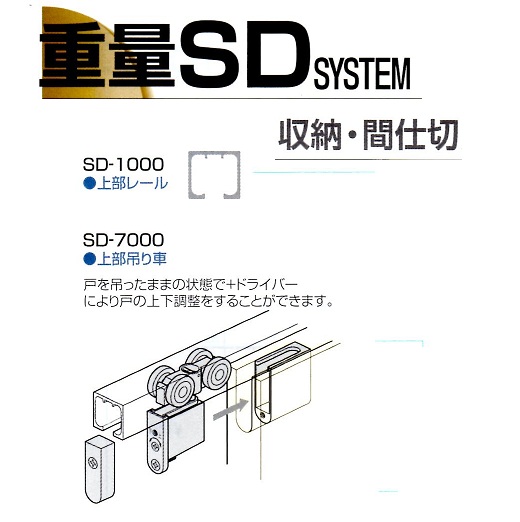ATOM　折戸金具　重量SDシステム